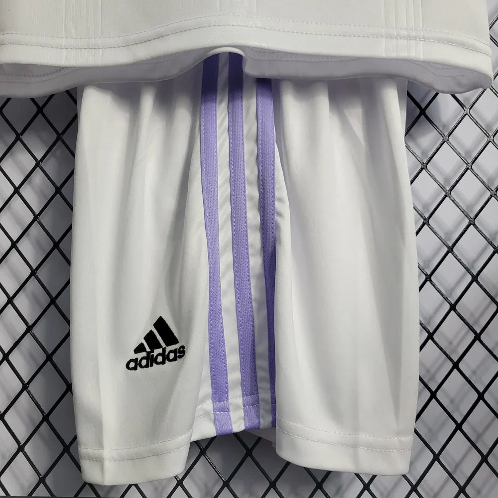 Real Madrid 2022/2023 Kids’ Home Football Jersey