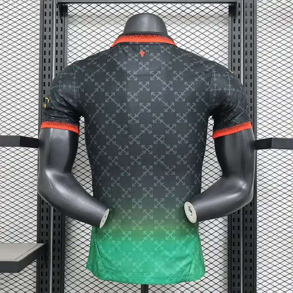 AC Milan x OFF-WHITE 2024/2025 Limited Black Football Kit