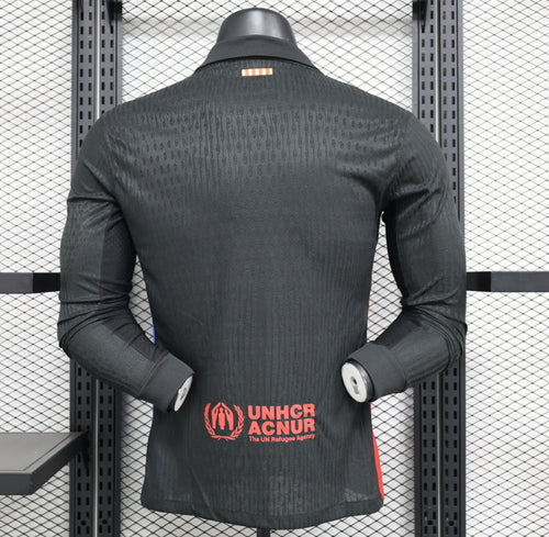 Barcelona 2024-2025 Away Kit Long Sleeve