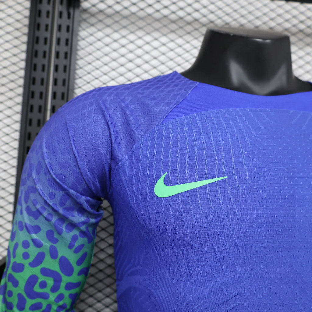 Brazil 2023/2024 Long Sleeve Away Football Kit