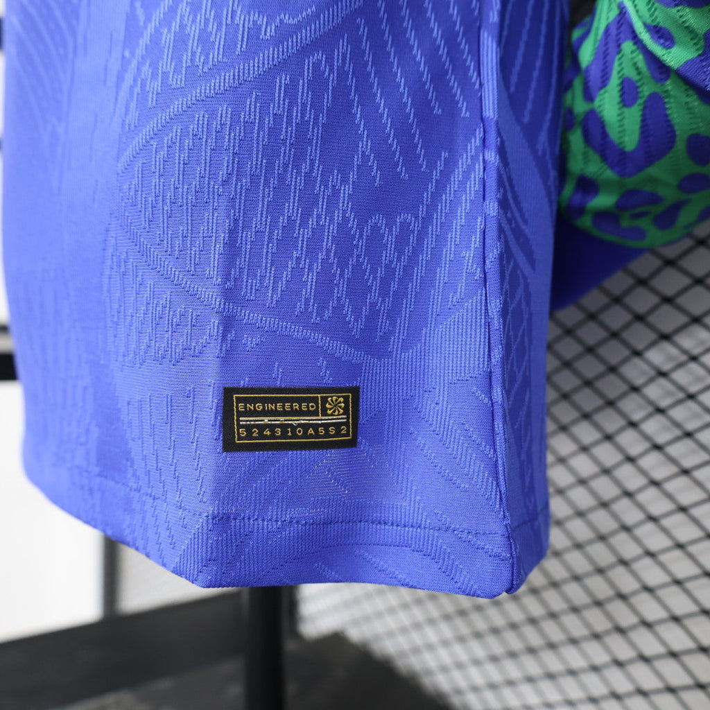 Brazil 2023/2024 Long Sleeve Away Football Kit