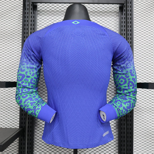 Brazil 2023/2024 Long Sleeve Away Football Kit