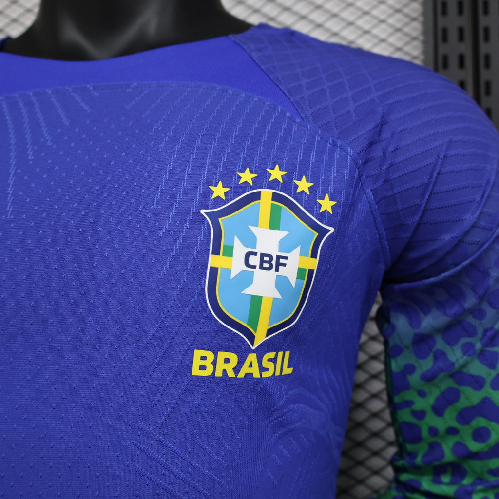 Brazil 2023/2024 Long Sleeve Away Football Kit