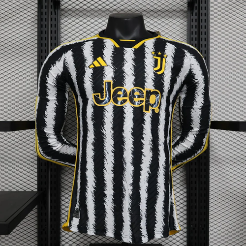 Juventus 2023/2024 Long Sleeve Home Football Kit